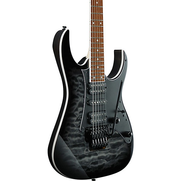 Ibanez RG450QMB Quilted Maple Top Electric Guitar Transparent Gray Burst