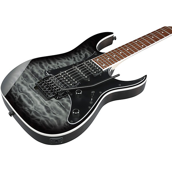 Ibanez RG450QMB Quilted Maple Top Electric Guitar Transparent Gray Burst