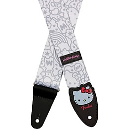 Fender x Hello Kitty Poly Guitar Strap - White
