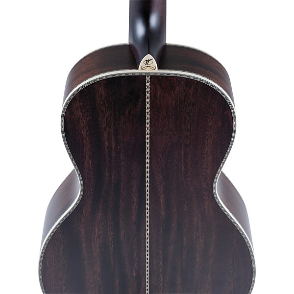 Washburn Victorian Parlor Acoustic Guitar Vintage Brown