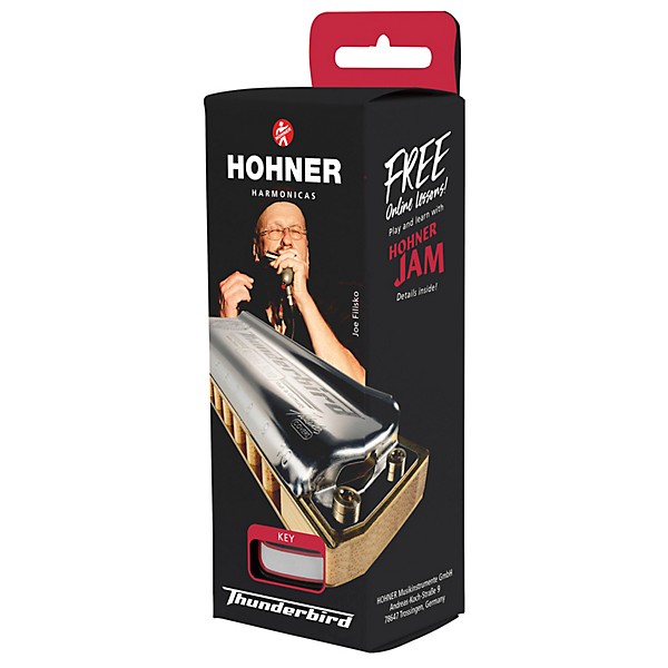Hohner Marine Band Thunderbird Harmonica Low F