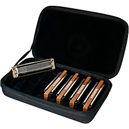 Hohner Marine Band Harmonica 5 Pack - Keys G,C,A,D,E