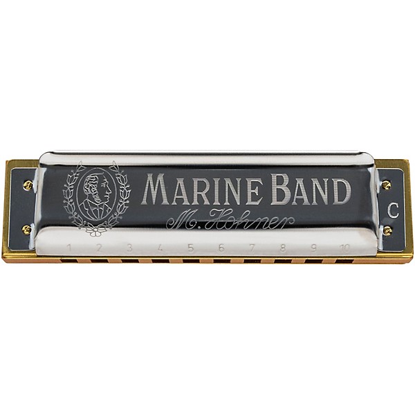 Hohner Marine Band Harmonica 5 Pack - Keys G,C,A,D,E