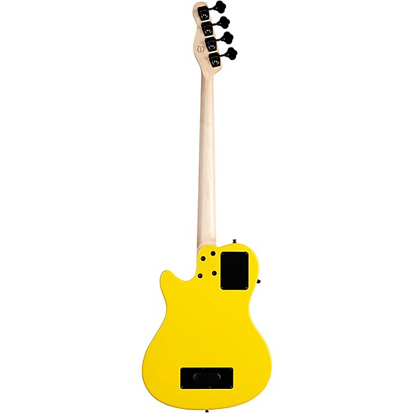 Godin A4 Ultra Yellow Flame Robert Trujillo Signature Limited-Edition Acoustic-Electric Bass Guitar M72 Yellow