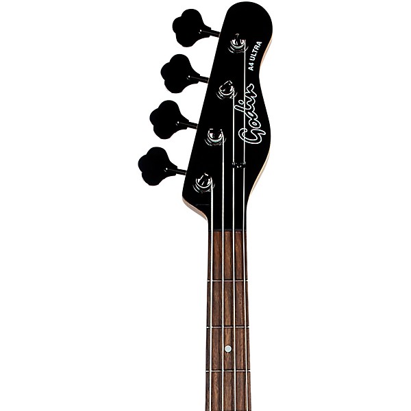 Godin A4 Ultra Yellow Flame Robert Trujillo Signature Limited-Edition Acoustic-Electric Bass Guitar M72 Yellow