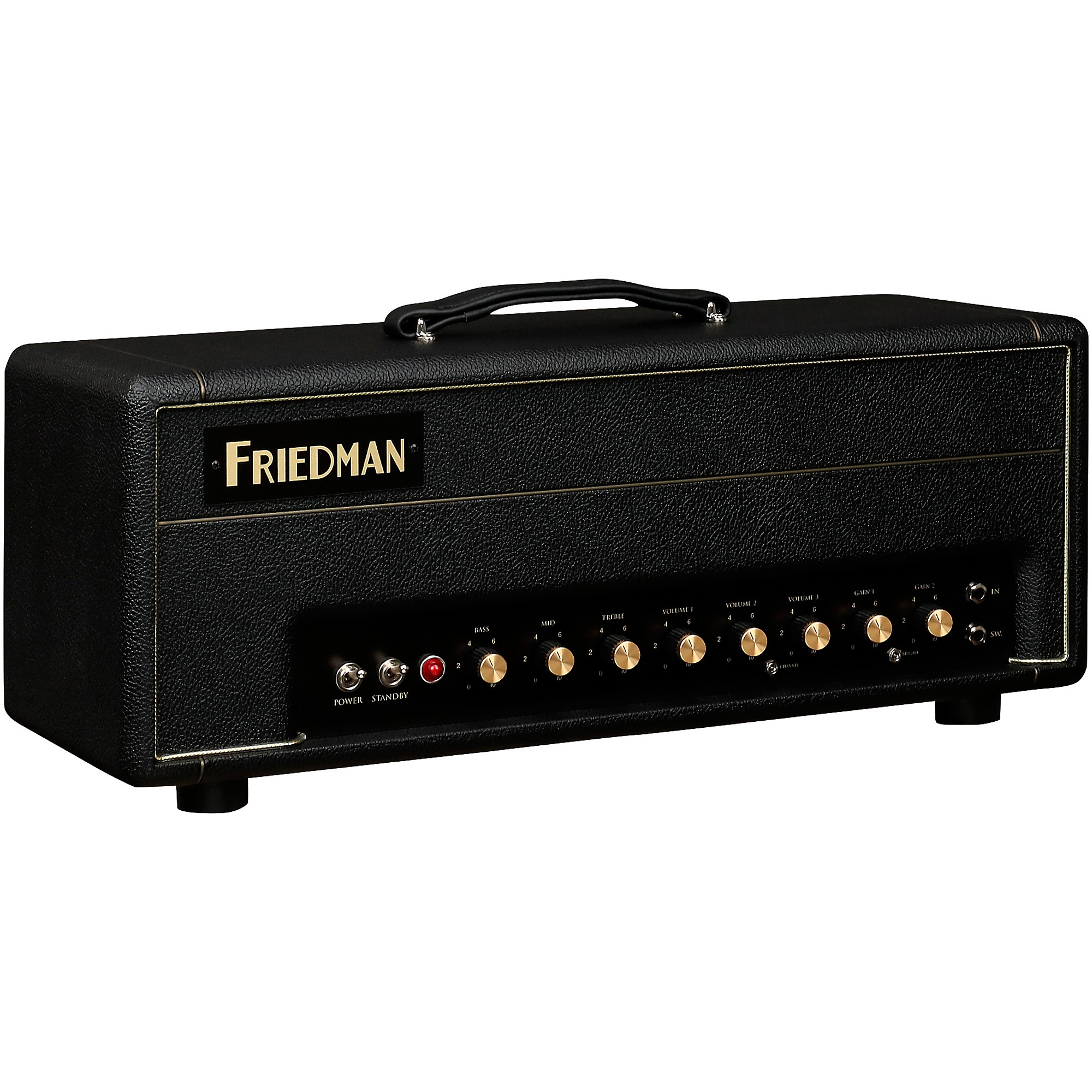 Friedman Smallbox Custom Shop 50W 3-Channel Guitar Amp Head Black