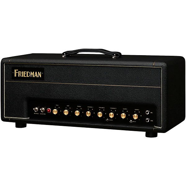 Friedman Smallbox Custom Shop 50W 3-Channel Guitar Amp Head Black