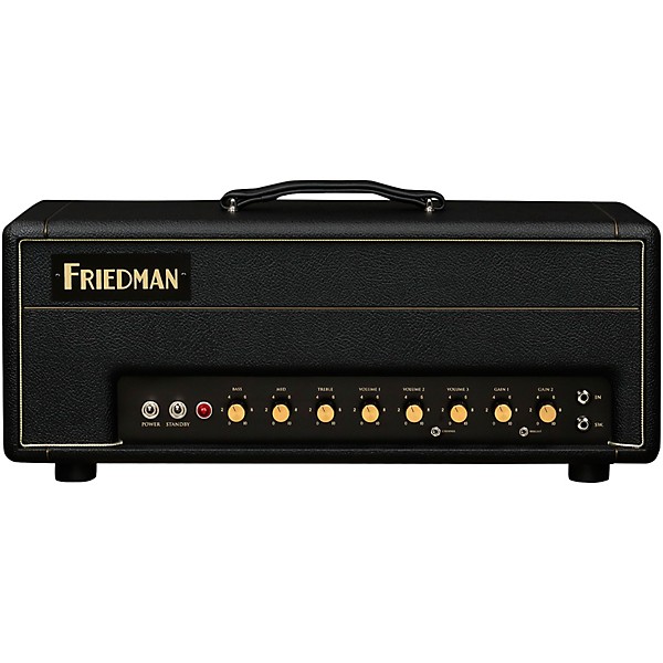 Friedman Smallbox Custom Shop 50W 3-Channel Guitar Amp Head Black