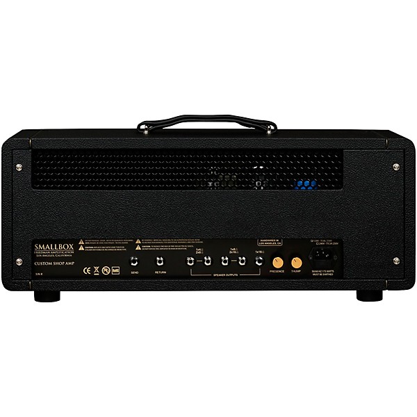 Friedman Smallbox Custom Shop 50W 3-Channel Guitar Amp Head Black