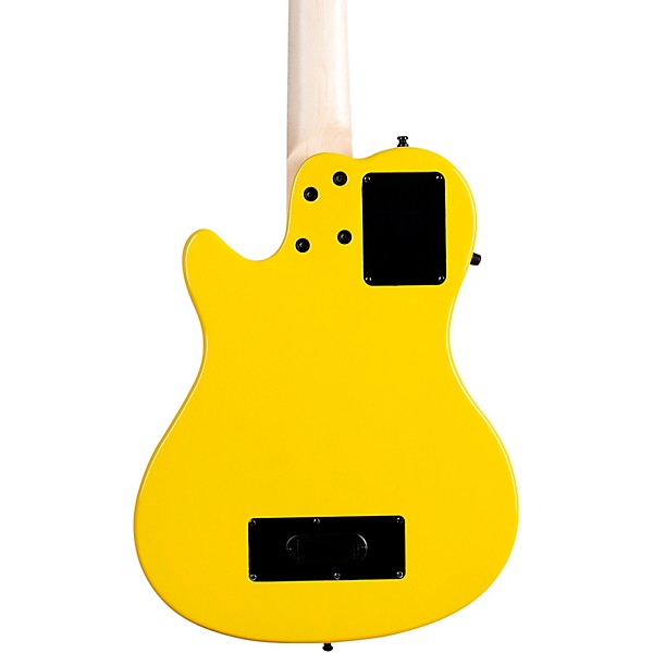 Godin A5 Ultra Yellow Flame Robert Trujillo Signature Limited-Edition 5-String Acoustic-Electric Bass Guitar M72 Yellow