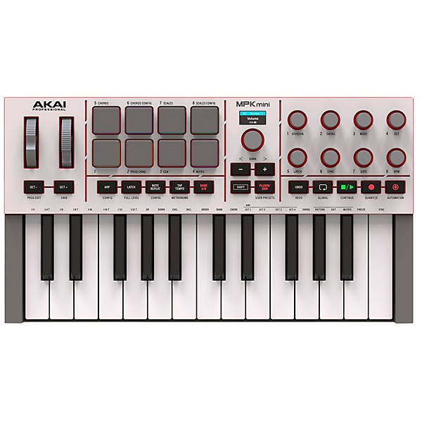 DTM・DAW AKAI MPK mini /special edition white Akai Professional MPK Mini MK III Limited Edition White 25