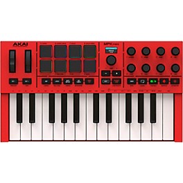 Akai Professional MPK Mini IV 25-Key MIDI Keyboard Controller - Red