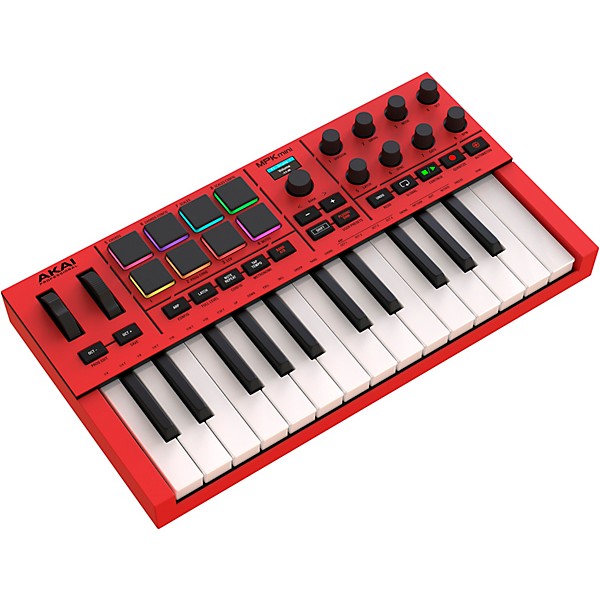 Akai Professional MPK Mini IV 25-Key MIDI Keyboard Controller - Red