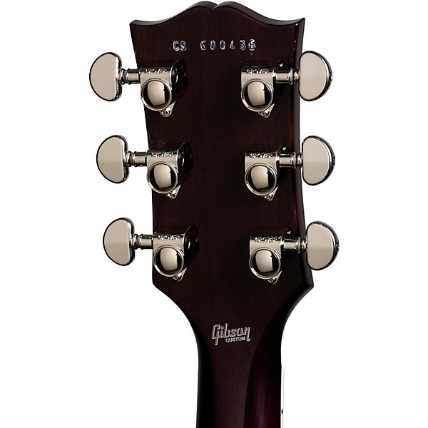 Gibson Custom Les Paul Custom Bats in Flight Electric Guitar - Dark Purple Burst