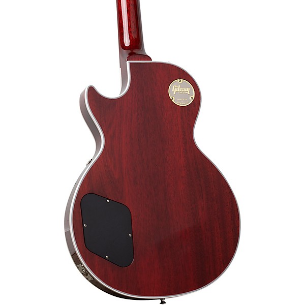 Gibson Custom Les Paul Custom Bats in Flight Electric Guitar - Dark Red Burst