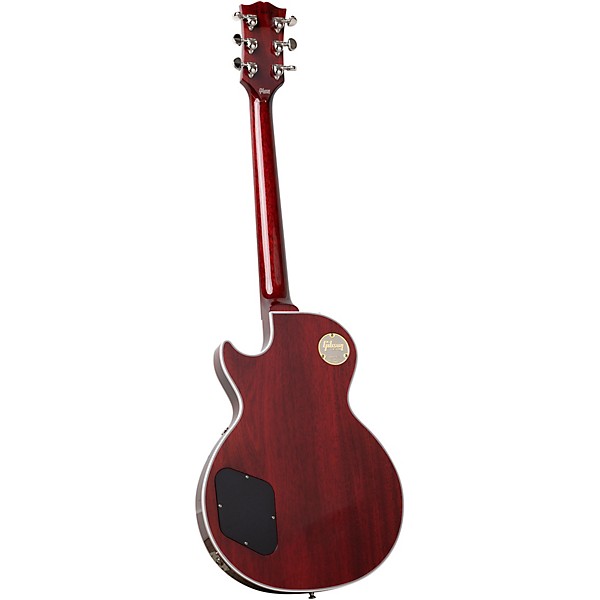 Gibson Custom Les Paul Custom Bats in Flight Electric Guitar - Dark Red Burst