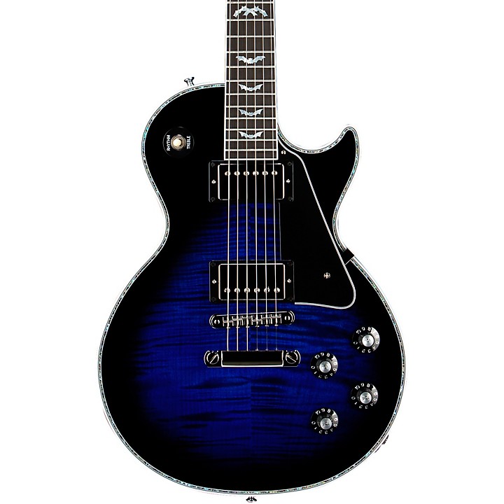 Platinum Gibson Custom 1957 Les Paul Custom Reissue 3-Pickup