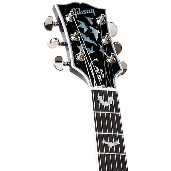Gibson Custom Les Paul Custom Bats in Flight Electric Guitar - Dark Blue Burst
