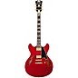 D'Angelico Excel DC Semi-Hollow Electric Guitar Trans Cherry