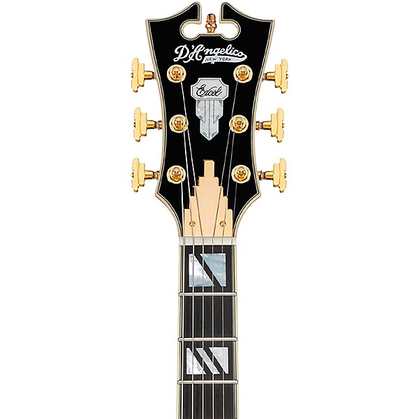 D'Angelico Excel DC Semi-Hollow Electric Guitar Amaretto Burst