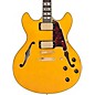 D'Angelico Excel DC Semi-Hollow Electric Guitar Amber thumbnail