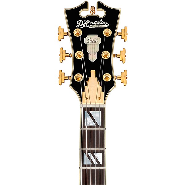 D'Angelico Excel DC Semi-Hollow Electric Guitar Amber