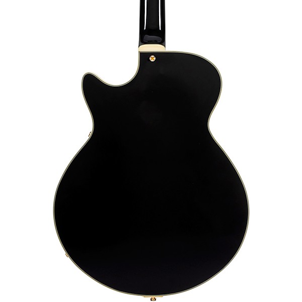D'Angelico Excel SS Semi-Hollow Electric Guitar Solid Black