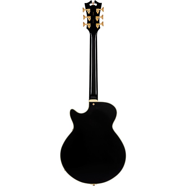 D'Angelico Excel SS Semi-Hollow Electric Guitar Solid Black