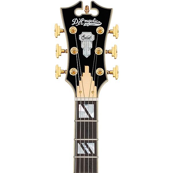 D'Angelico Excel SS Semi-Hollow Electric Guitar Amaretto Burst