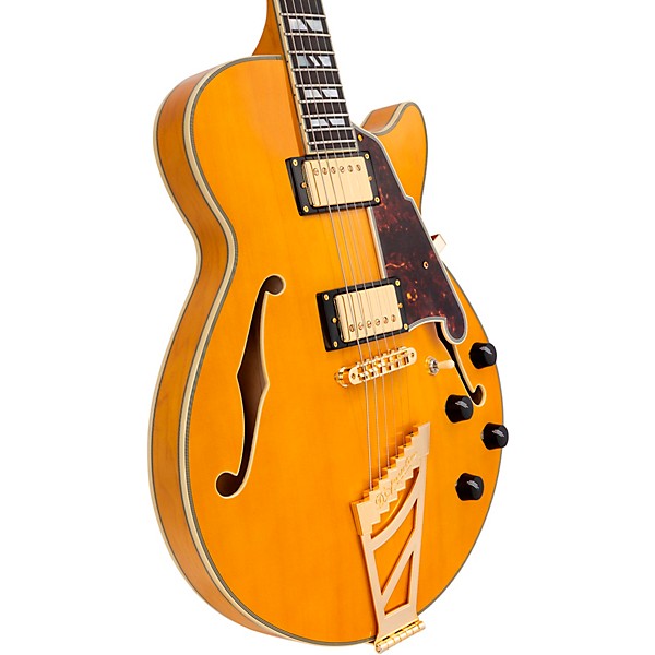 D'Angelico Excel SS Semi-Hollow Electric Guitar Amber