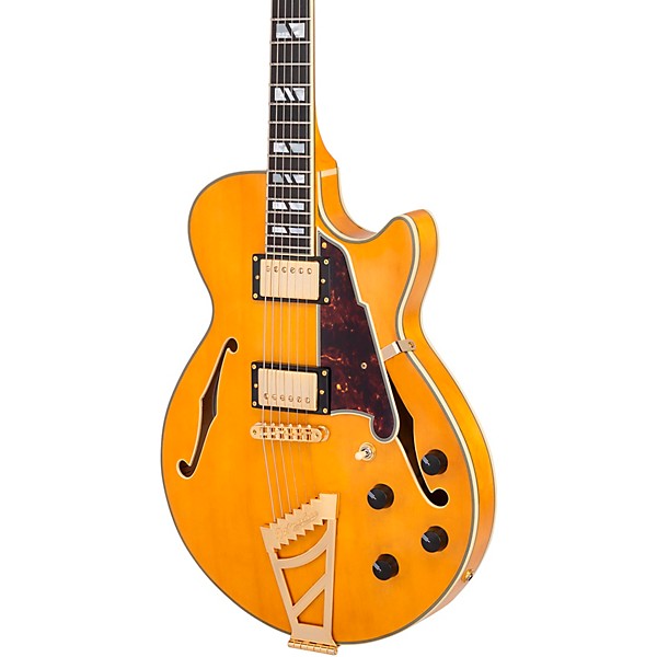D'Angelico Excel SS Semi-Hollow Electric Guitar Amber