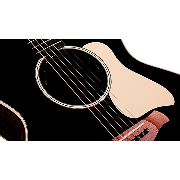 Taylor Gold Label 714e Super Auditorium Acoustic-Electric Guitar Blacktop