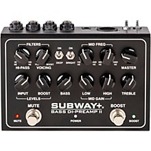 MESA/Boogie Subway+ Bass DI-Preamp II Pedal - Black