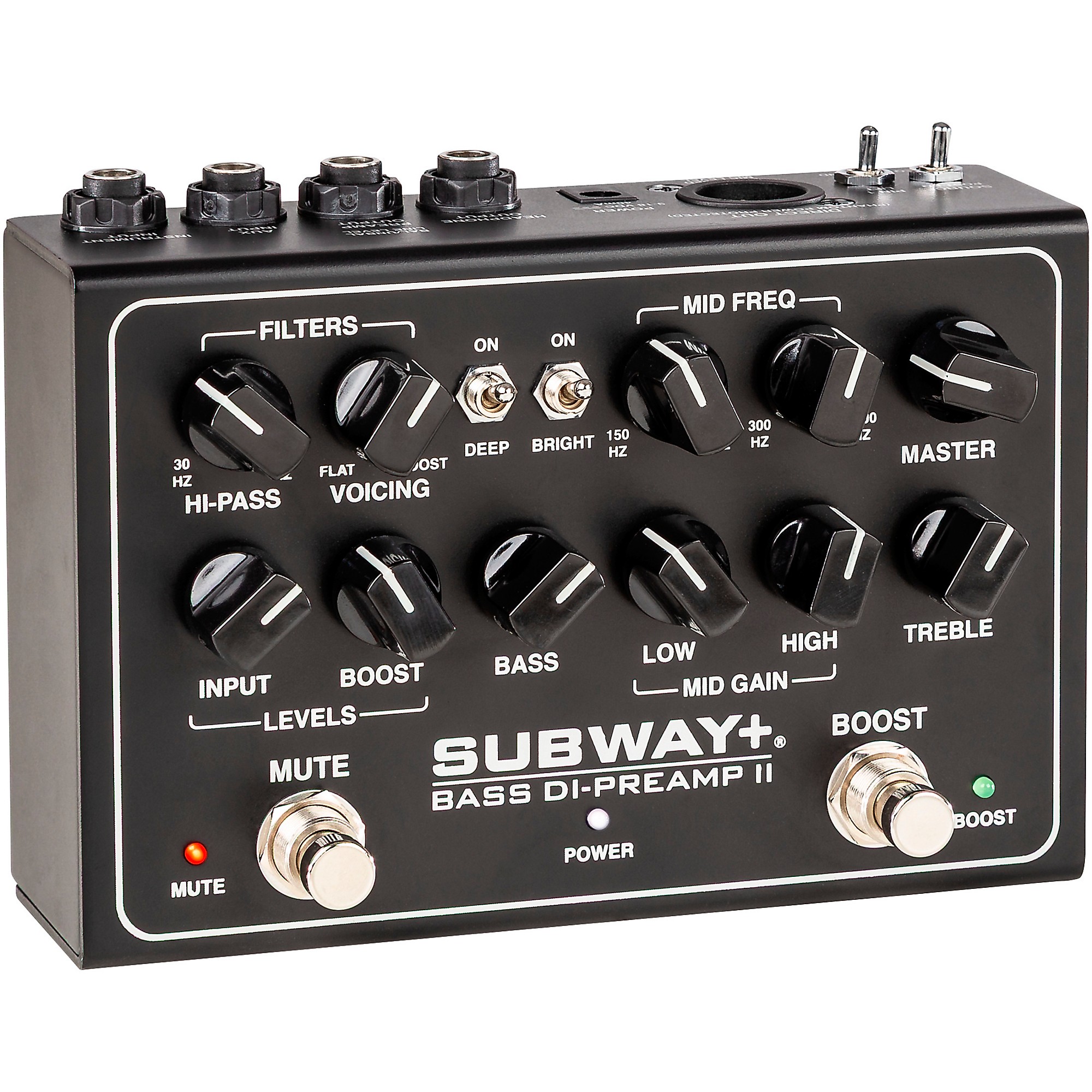 MESA/Boogie Subway+ Bass DI-Preamp II Pedal - Black | Guitar Center