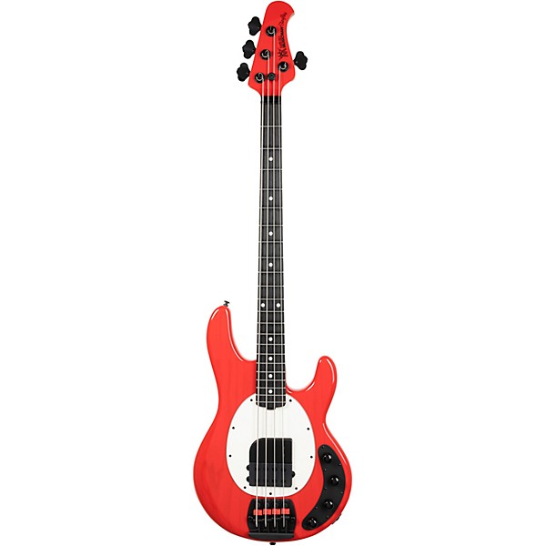 Ernie Ball Music Man Tim Commerford Artist Series StingRay Active Electric Bass Guitar Caliper Red