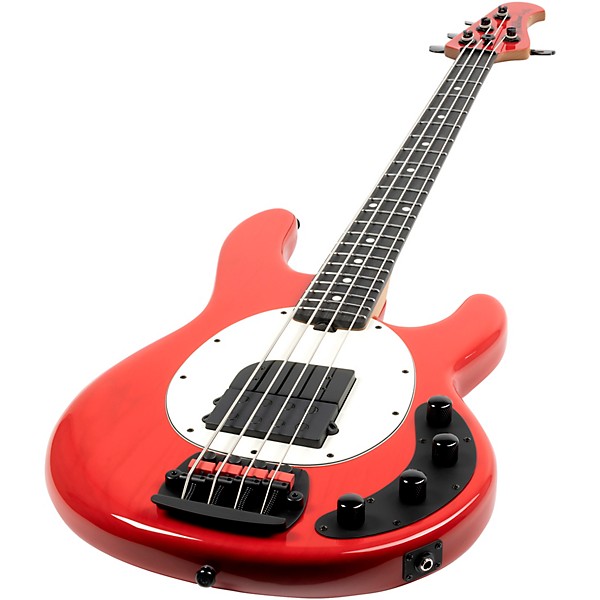 Ernie Ball Music Man Tim Commerford Artist Series StingRay Active Electric Bass Guitar Caliper Red