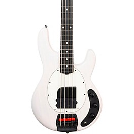 Ernie Ball Music Man Tim Commerford Artist Series StingRay Passive Electric Bass Guitar Fight Night White