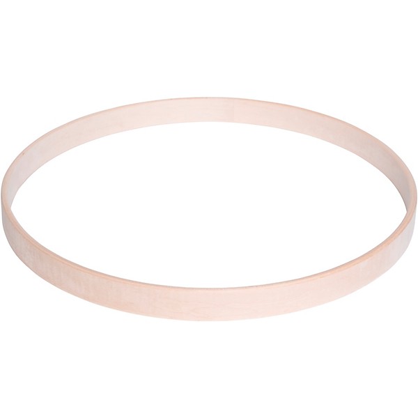 Cardinal Percussion Unfinished Wood Hoop 6 Ply 18 in. Maple
