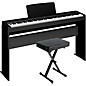 Yamaha P-143LXB 88-Key Digital Piano Bundle with Stand and Bench