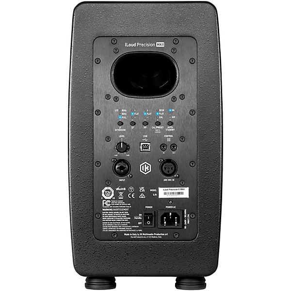IK Multimedia iLoud Precision 6 MKII 6" Powered Studio Monitor (Each) Black