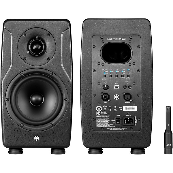 IK Multimedia iLoud Precision 6 MKII 6" Powered Studio Monitor (Each) Black