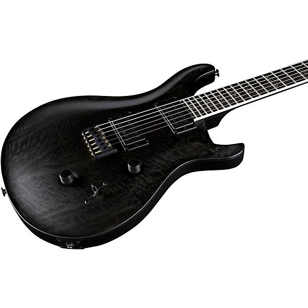 PRS Mark Holcomb Electric Guitar Gray Black w/ Stained Binding