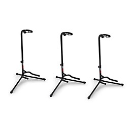 Proline GS2 Tubular Guitar Stand for Acoustic & Electric Guitars (3-Pack)