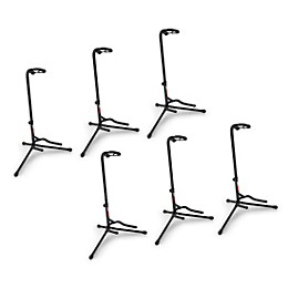 Proline GS2 Tubular Guitar Stand for Acoustic & Electric Guitars (6-Pack)