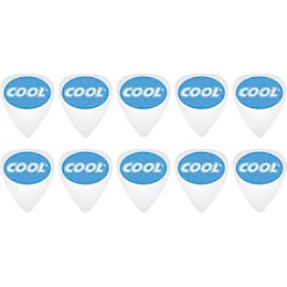 COOL Juratex 351 Shape Guitar Picks .60 mm 10 Pack