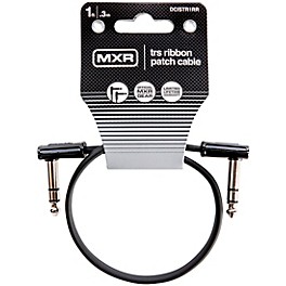 MXR Ribbon Patch Cable 1 ft. Black