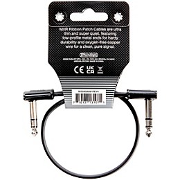 MXR Ribbon Patch Cable 1 ft. Black