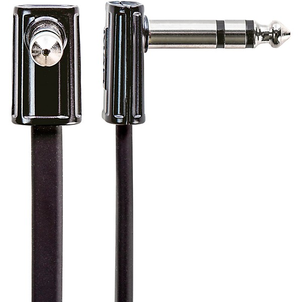 MXR TRS Ribbon Patch Cable - 3 Pack 6 in. Black