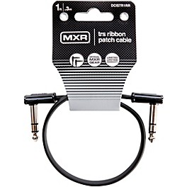 MXR TRS Ribbon Patch Cable 1 ft. Black