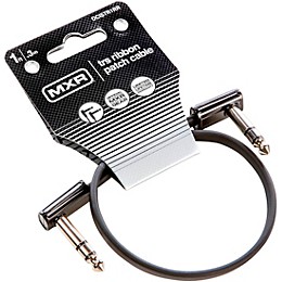 MXR TRS Ribbon Patch Cable 1 ft. Black
